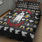 Christmas Africa Boo Beer Quilt Bed Set I'm Just Here For The Boss