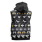 Christmas Africa Boo Beer Sleeveless Hoodie I'm Just Here For The Boss - African Pride