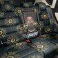 Personalized Afro Women Back Car Seat Cover Powerful African Pattern