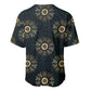 Personalized Afro Women Baseball Jersey Powerful African Pattern