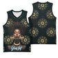 Personalized Afro Women Basketball Jersey Powerful African Pattern - African Pride