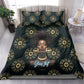Personalized Afro Women Bedding Set Powerful African Pattern