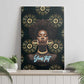 Personalized Afro Women Canvas Wall Art Powerful African Pattern