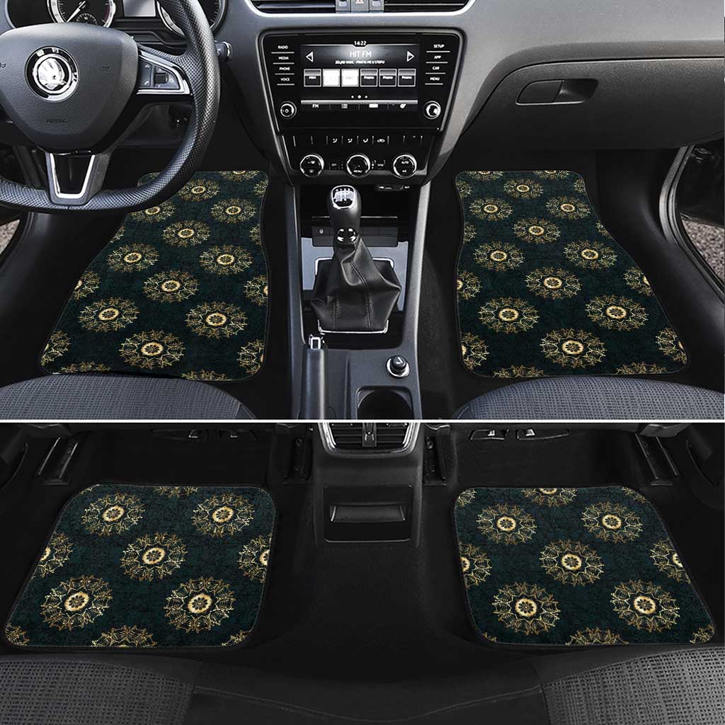 Personalized Afro Women Car Mats Powerful African Pattern