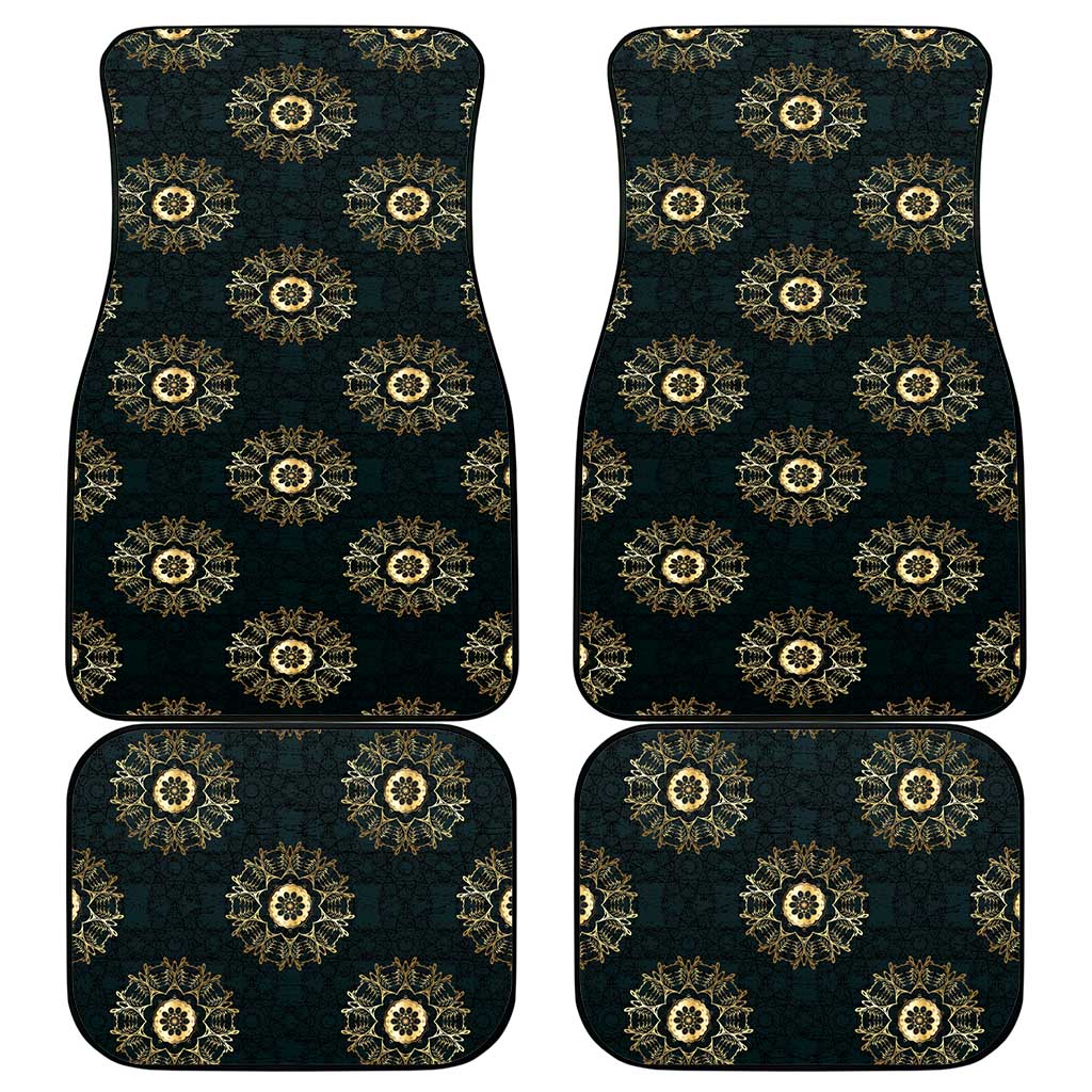 Personalized Afro Women Car Mats Powerful African Pattern