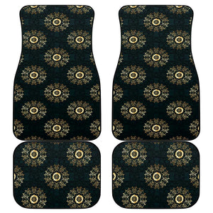 Personalized Afro Women Car Mats Powerful African Pattern
