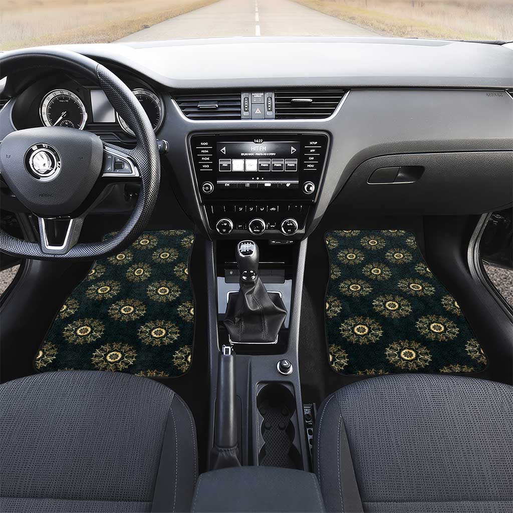Personalized Afro Women Car Mats Powerful African Pattern