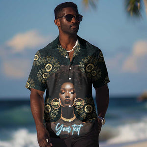 Personalized Afro Women Hawaiian Shirt Powerful African Pattern