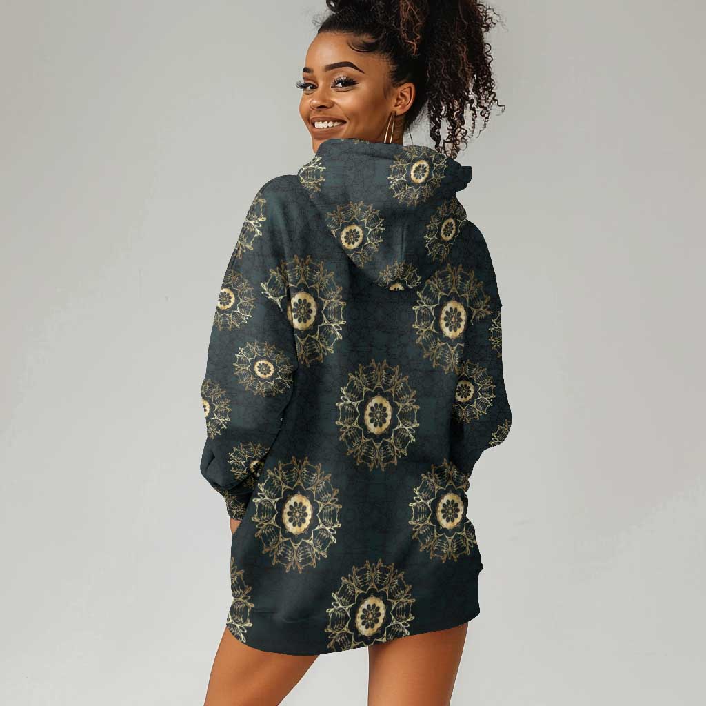Personalized Afro Women Hoodie Dress Powerful African Pattern