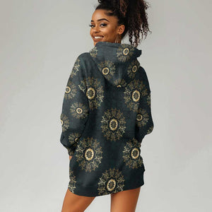 Personalized Afro Women Hoodie Dress Powerful African Pattern