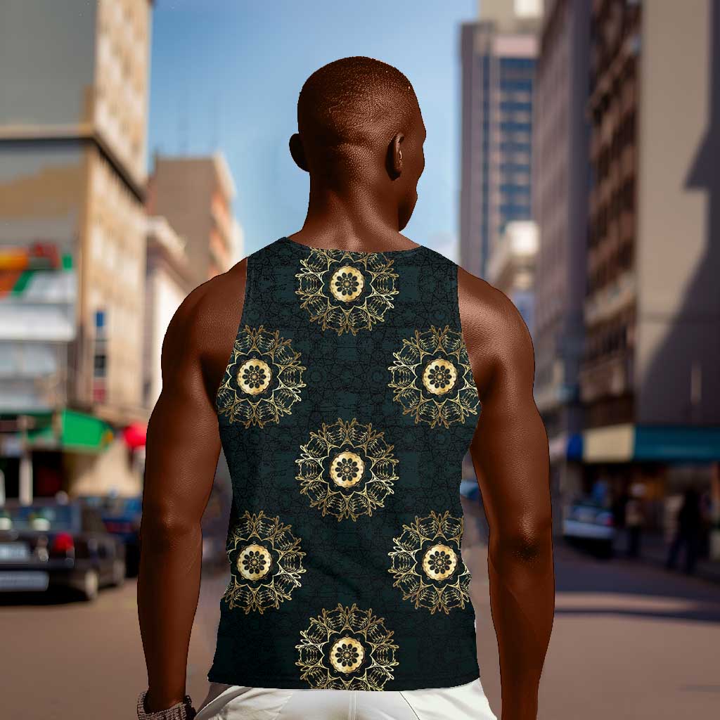 Personalized Afro Women Men Tank Top Powerful African Pattern
