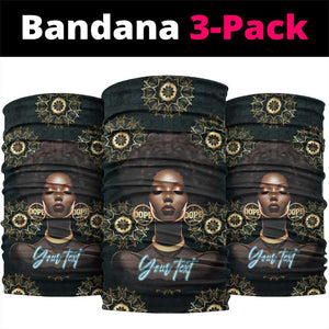 Personalized Afro Women Neck Gaiter Powerful African Pattern DT03