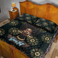 Personalized Afro Women Quilt Bed Set Powerful African Pattern