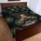Personalized Afro Women Quilt Bed Set Powerful African Pattern