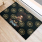 Personalized Afro Women Rubber Doormat Powerful African Pattern