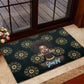 Personalized Afro Women Rubber Doormat Powerful African Pattern