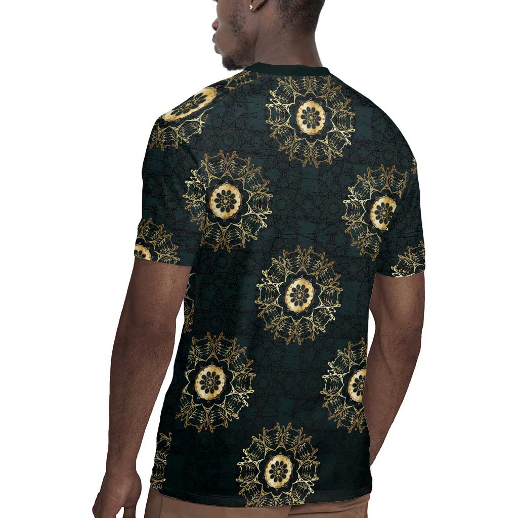 Personalized Afro Women Rugby Jersey Powerful African Pattern