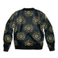 Personalized Afro Women Sleeve Zip Bomber Jacket Powerful African Pattern