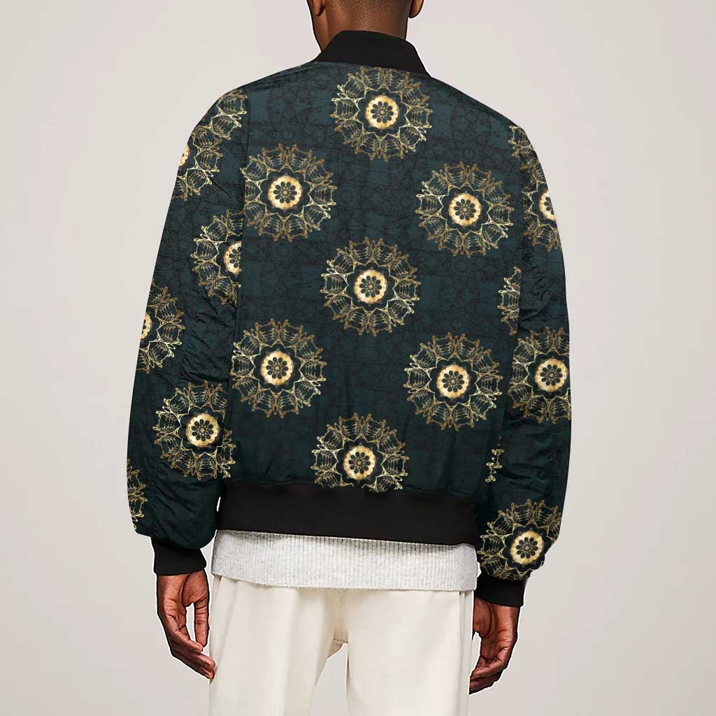 Personalized Afro Women Sleeve Zip Bomber Jacket Powerful African Pattern