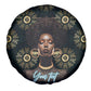 Personalized Afro Women Spare Tire Cover Powerful African Pattern