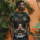 Personalized Afro Women T shirt Powerful African Pattern