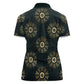 Personalized Afro Women Women Polo Shirt Powerful African Pattern