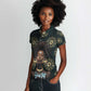 Personalized Afro Women Women Polo Shirt Powerful African Pattern