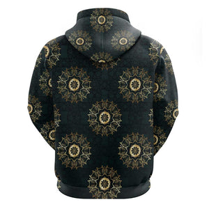 Personalized Afro Women Zip Hoodie Powerful African Pattern