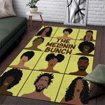 The Melanin Bunch African Area Rug Afro Black People