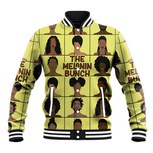 The Melanin Bunch African Baseball Jacket Afro Black People
