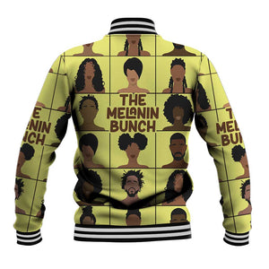 The Melanin Bunch African Baseball Jacket Afro Black People