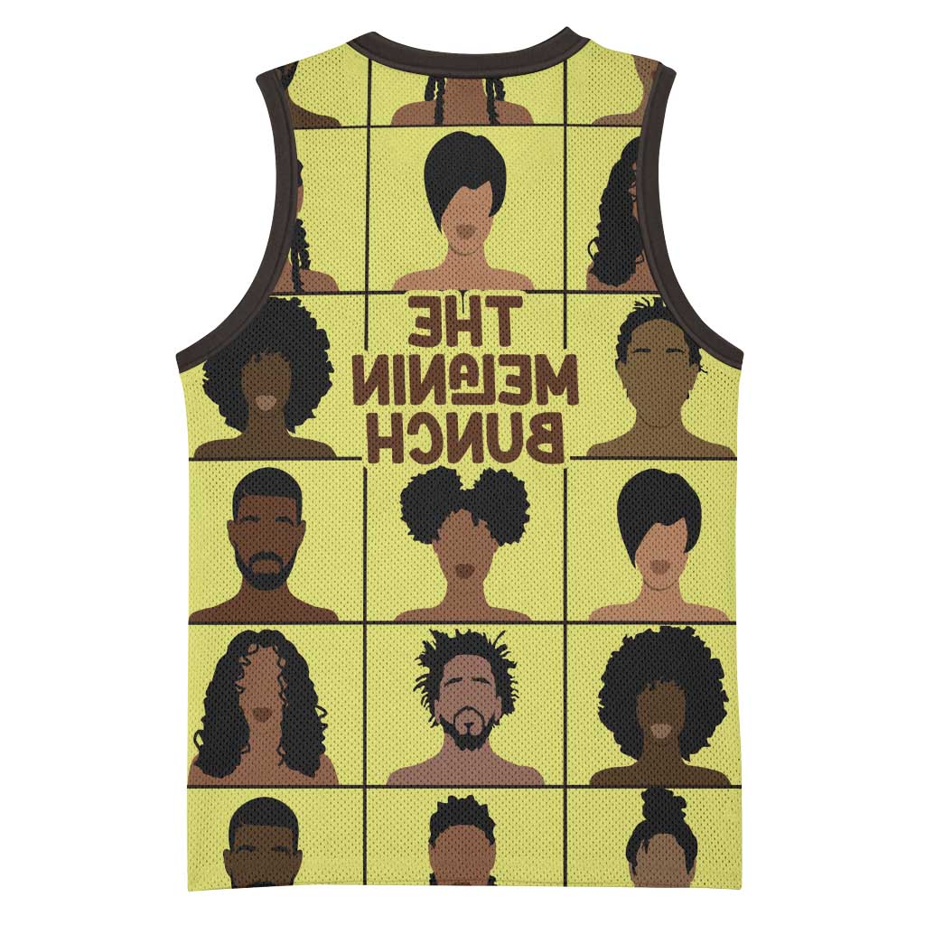 The Melanin Bunch African Basketball Jersey Afro Black People - African Pride