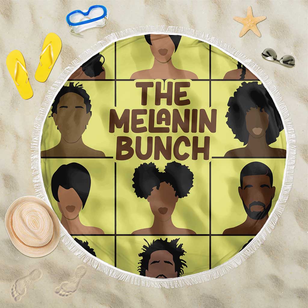 The Melanin Bunch African Beach Blanket Afro Black People