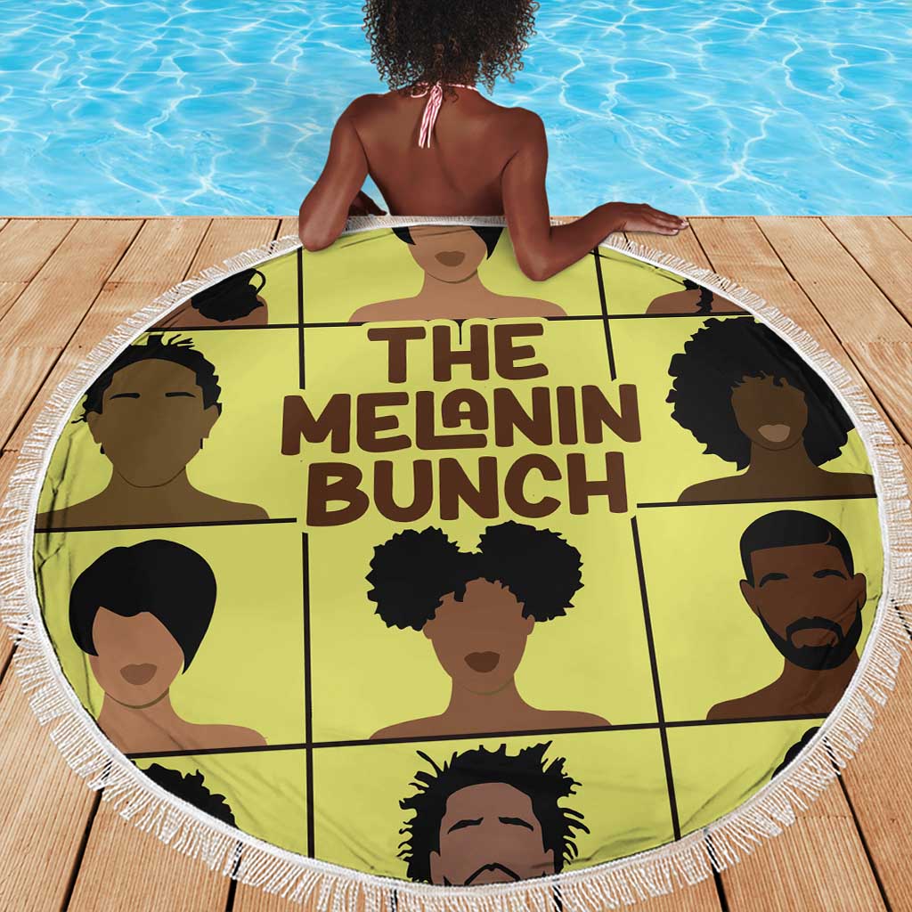 The Melanin Bunch African Beach Blanket Afro Black People