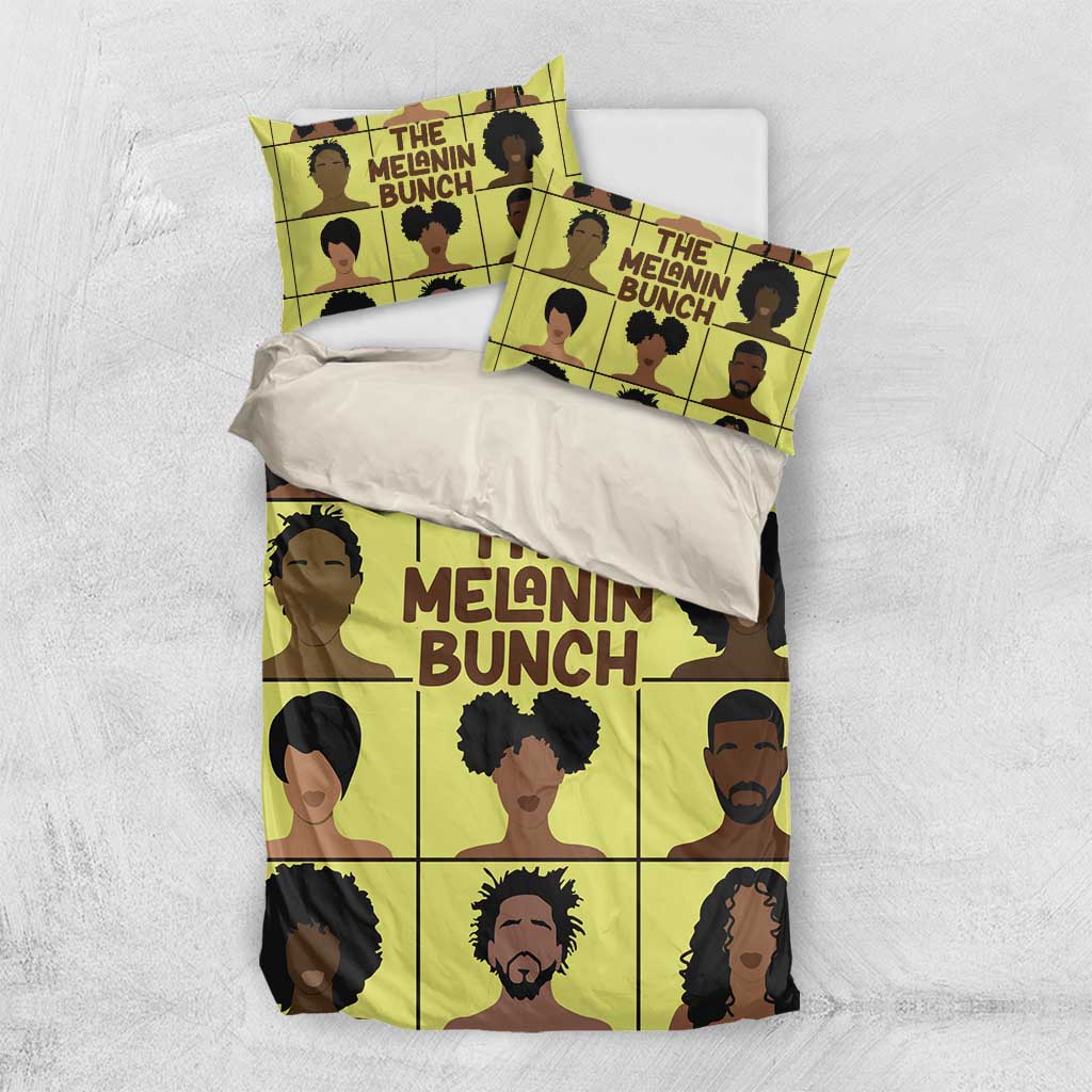 The Melanin Bunch African Bedding Set Afro Black People