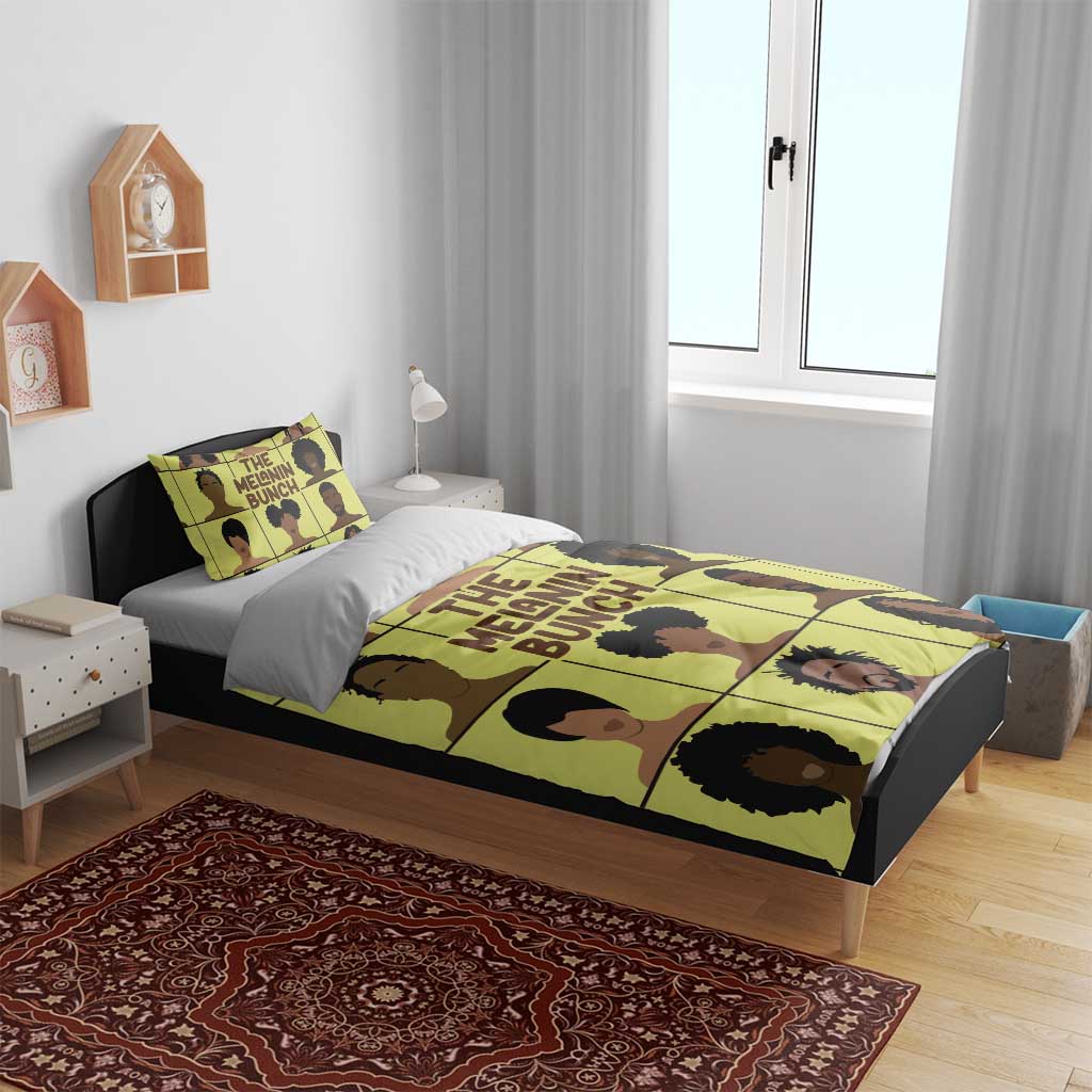 The Melanin Bunch African Bedding Set Afro Black People