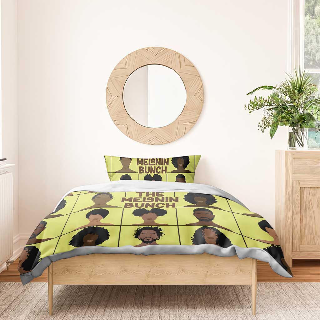The Melanin Bunch African Bedding Set Afro Black People