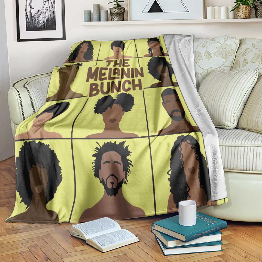 The Melanin Bunch African Blanket Afro Black People