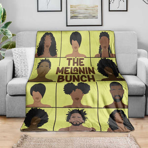 The Melanin Bunch African Blanket Afro Black People