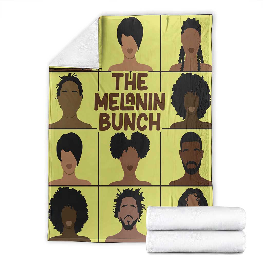 The Melanin Bunch African Blanket Afro Black People