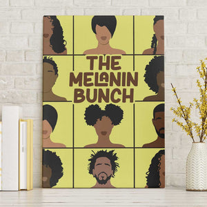 The Melanin Bunch African Canvas Wall Art Afro Black People