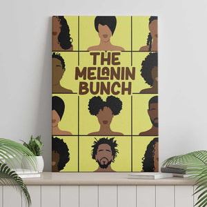 The Melanin Bunch African Canvas Wall Art Afro Black People