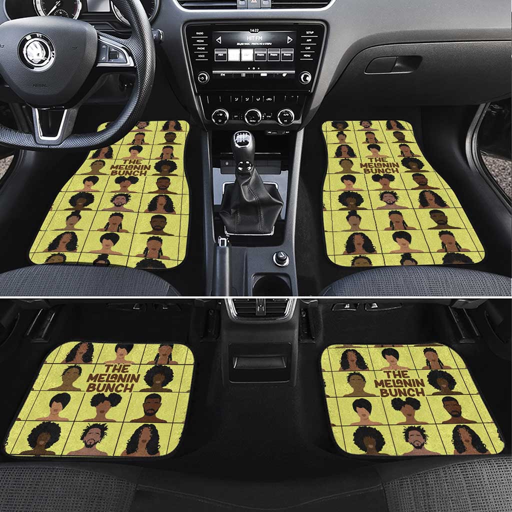 The Melanin Bunch African Car Mats Afro Black People