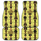 The Melanin Bunch African Car Mats Afro Black People