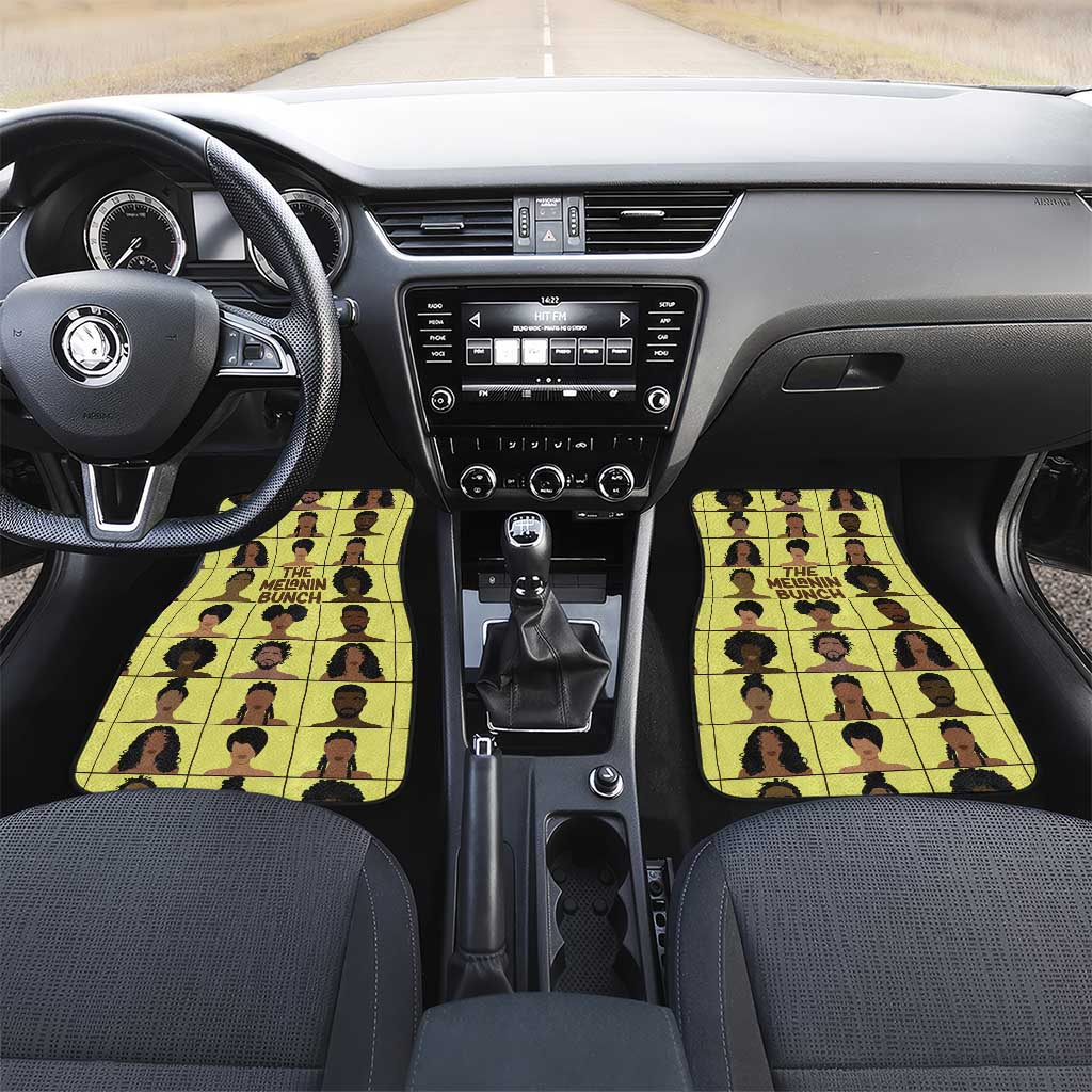 The Melanin Bunch African Car Mats Afro Black People