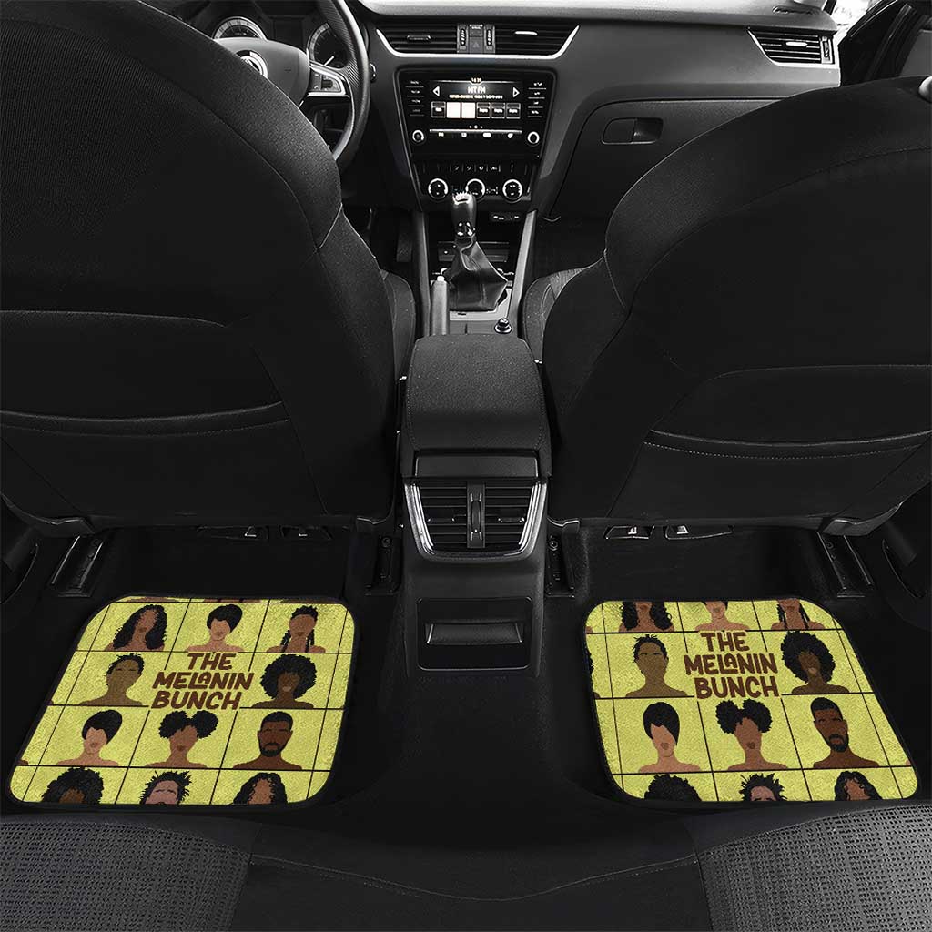 The Melanin Bunch African Car Mats Afro Black People