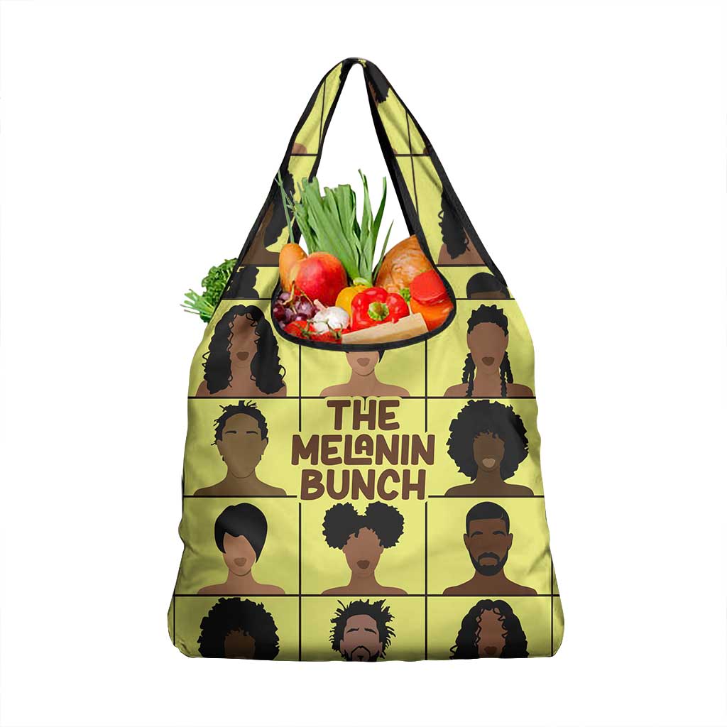 The Melanin Bunch African Grocery Bag Afro Black People