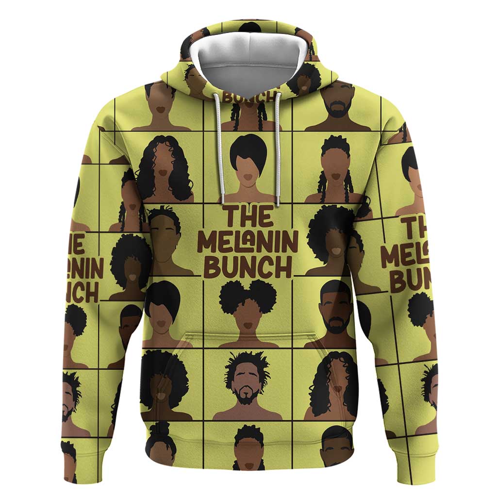 The Melanin Bunch African Hoodie Afro Black People