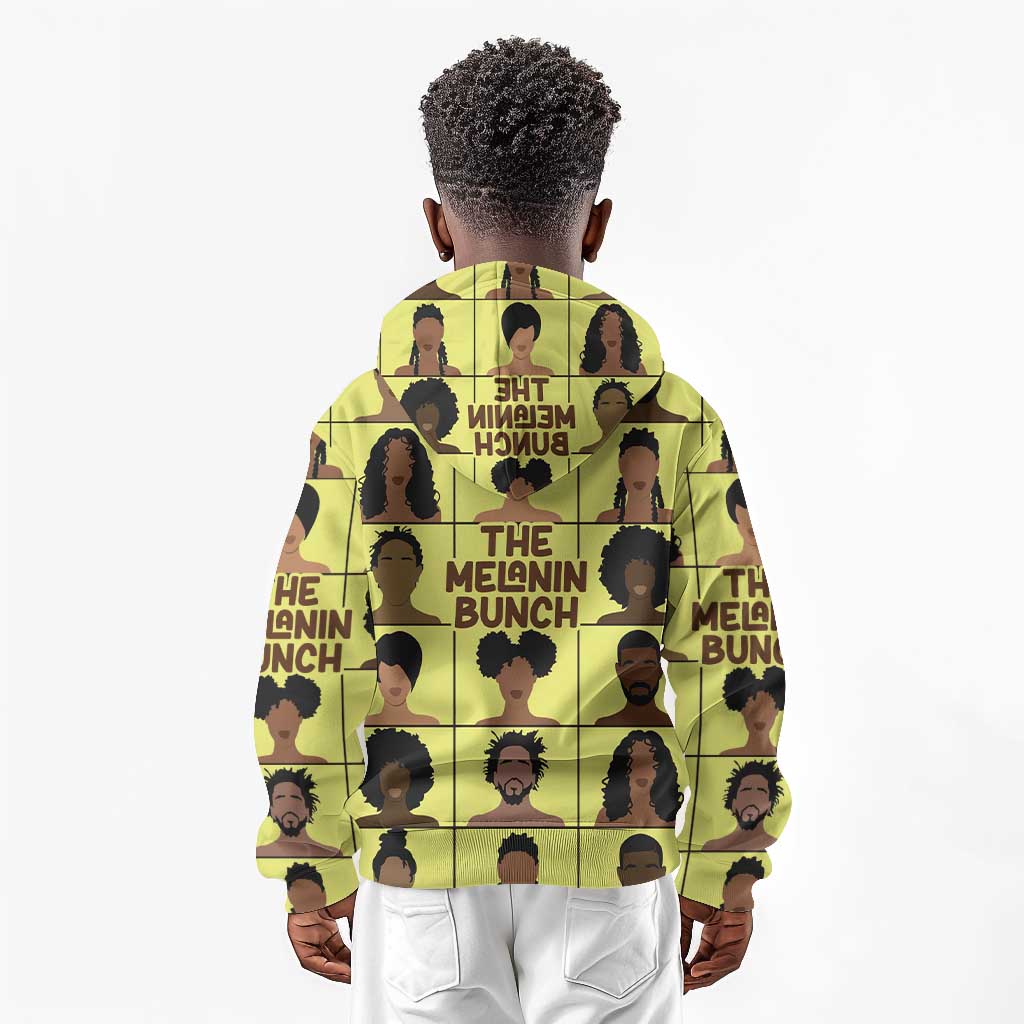 The Melanin Bunch African Kid Hoodie Afro Black People