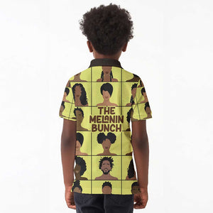 The Melanin Bunch African Kid Polo Shirt Afro Black People